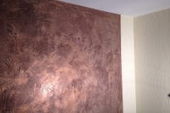 Wall Coating by Stucco Siam (gesso sp 24 copper & glossy polished)